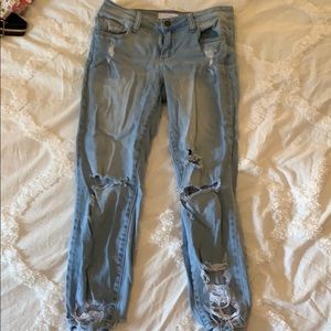 cello skinny ripped jeans